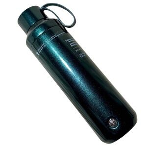 NWT Starbucks 20oz Vacuum Insulated Dark Green Metallic Water Bottle 2024